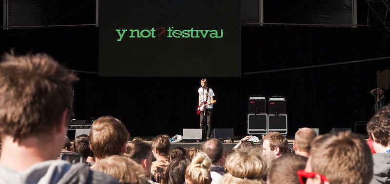 Drenge perform at Y Not festival