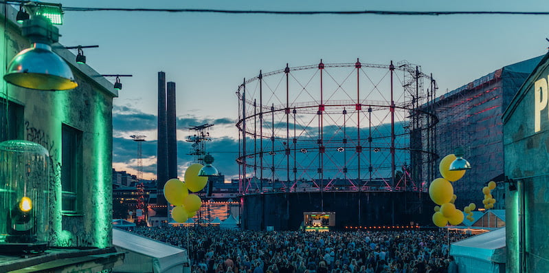 Flow Festival in Helsinki, Finland