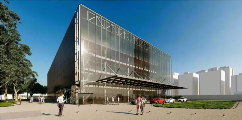 A rendering of the new Canecão arena in Rio de Janeiro