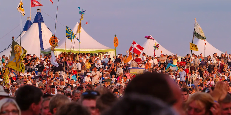 Langelandsfestival has taken place annually since 1991