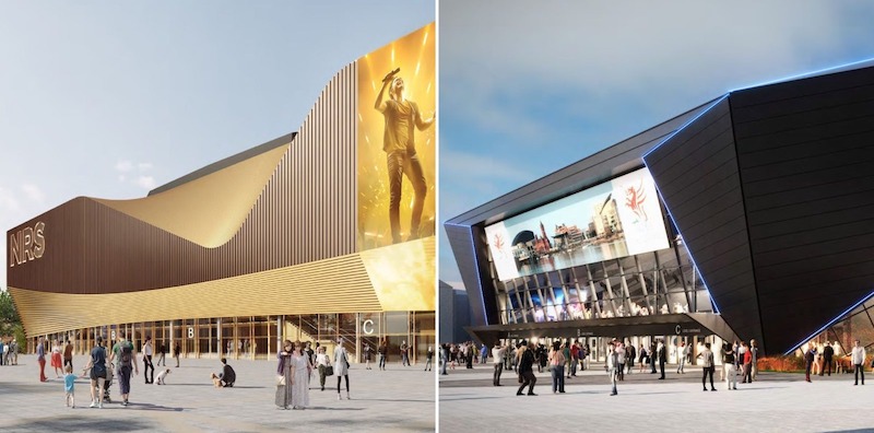 Populous's new design to replace its 2022 rendering