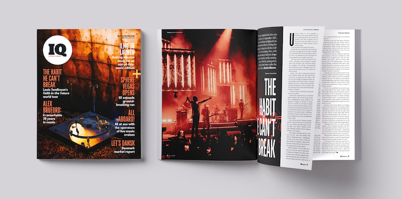 IQ 123 out now: Alex Bruford, Louis Tomlinson, The Sphere | IQ Magazine