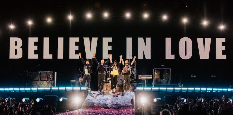 Coldplay at Kai Tak Sports Park, Hong Kong