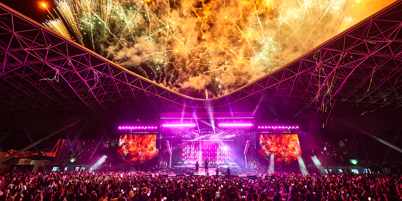 Blackpink in Abu Dhabi