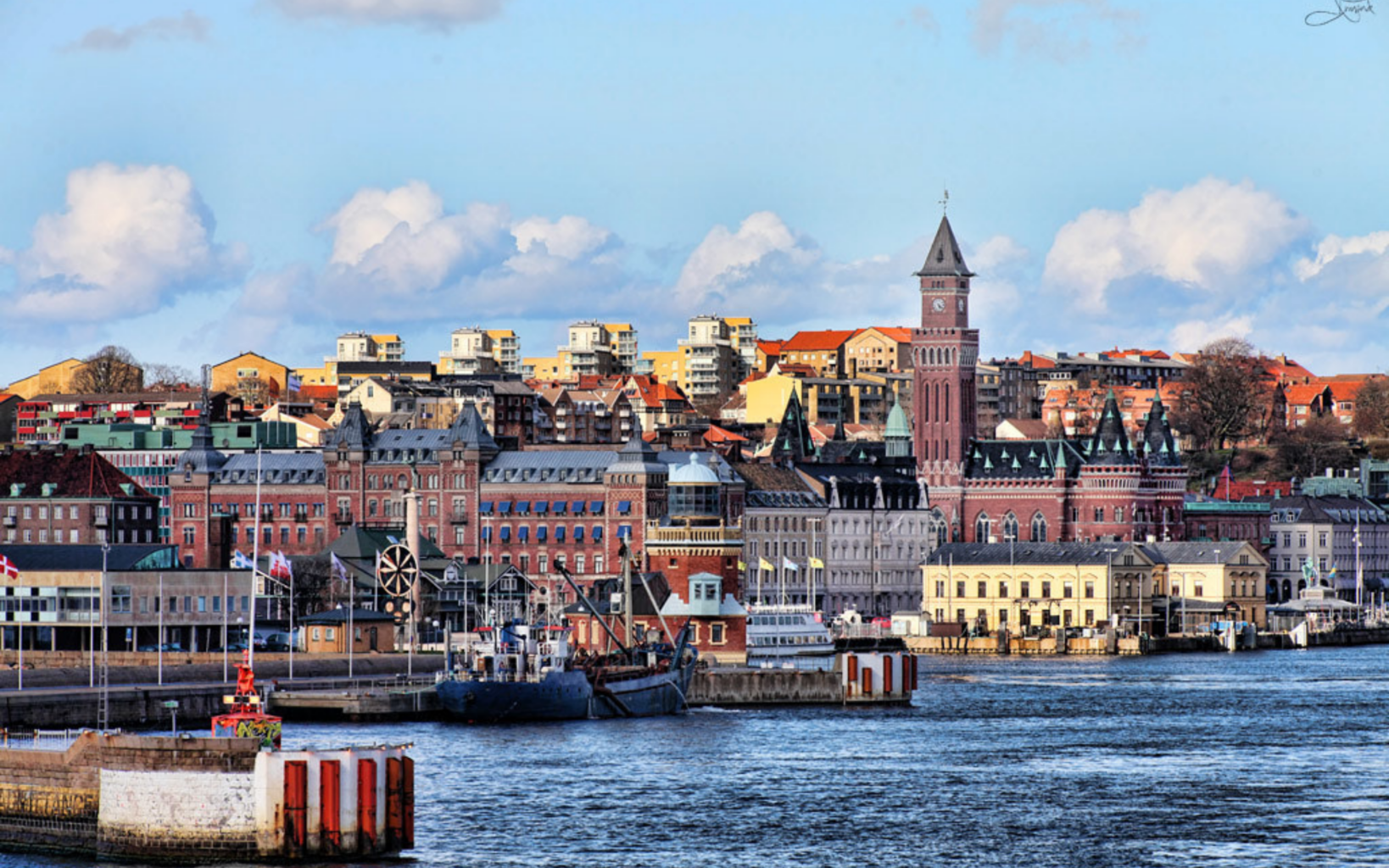 Swedish city of Helsingborg