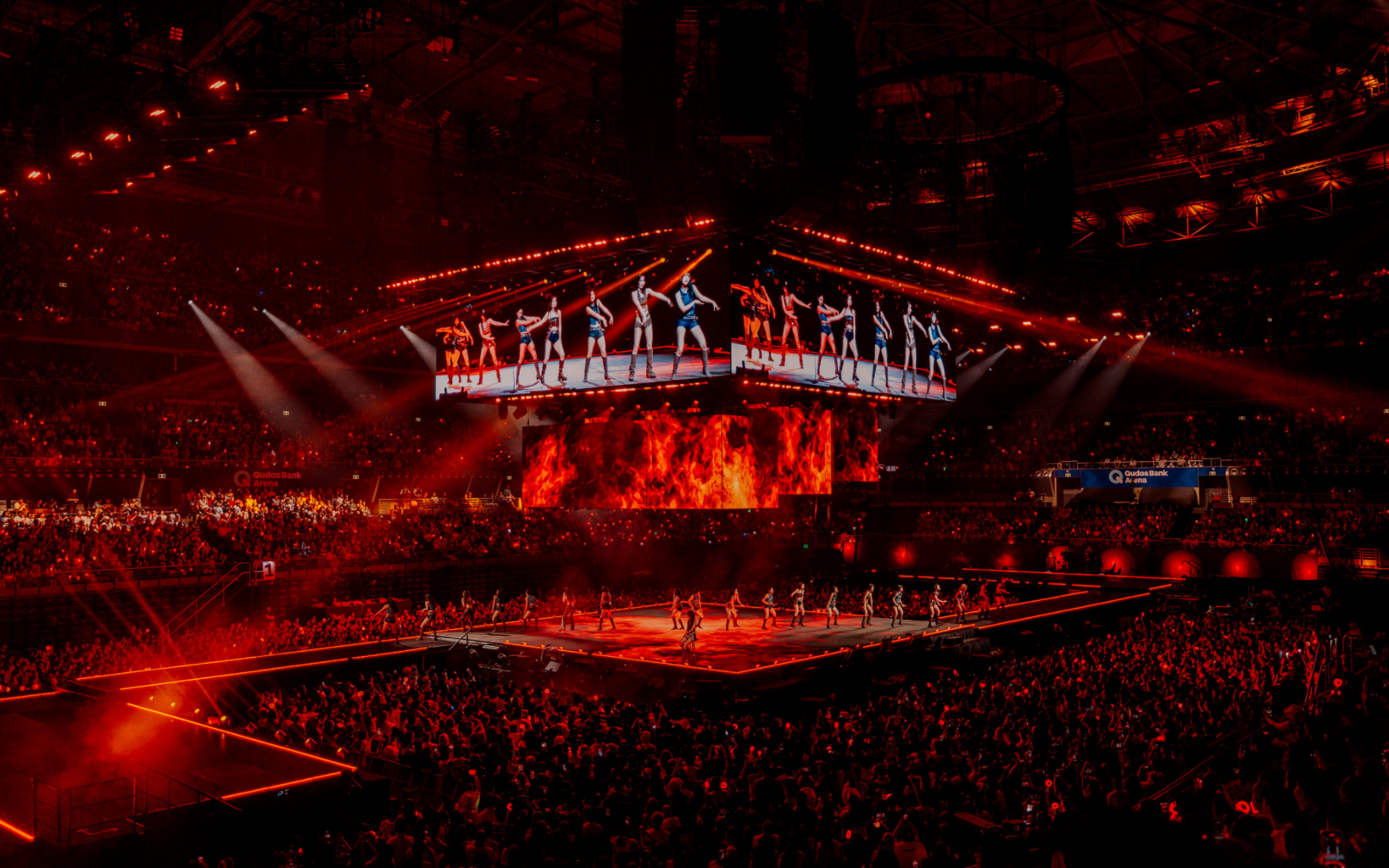 Twice at Qudos Bank Arena