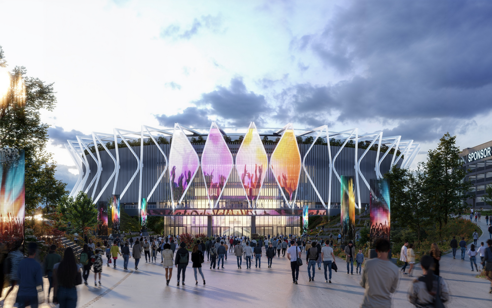 Munich Arena rendering