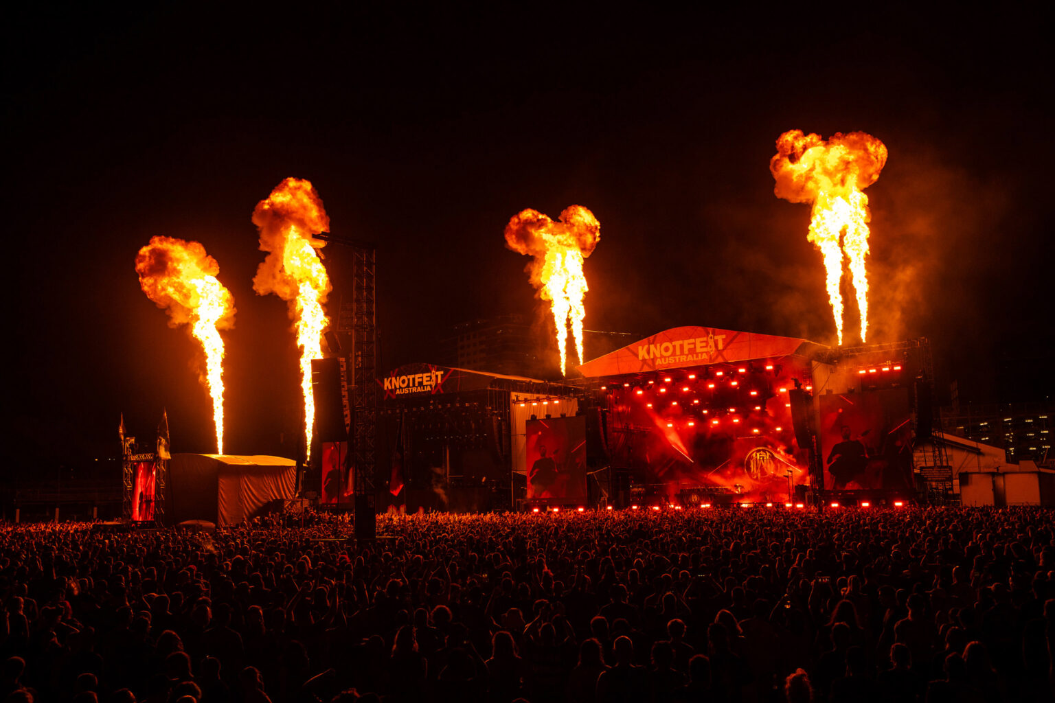 Brisbane is one of many cities around the world that has benefitted from Slipknot's travelling Knotfest extravaganza 