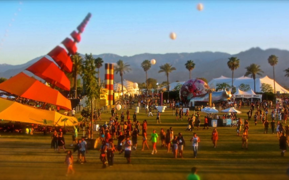 Coachella grounds in Indio, California