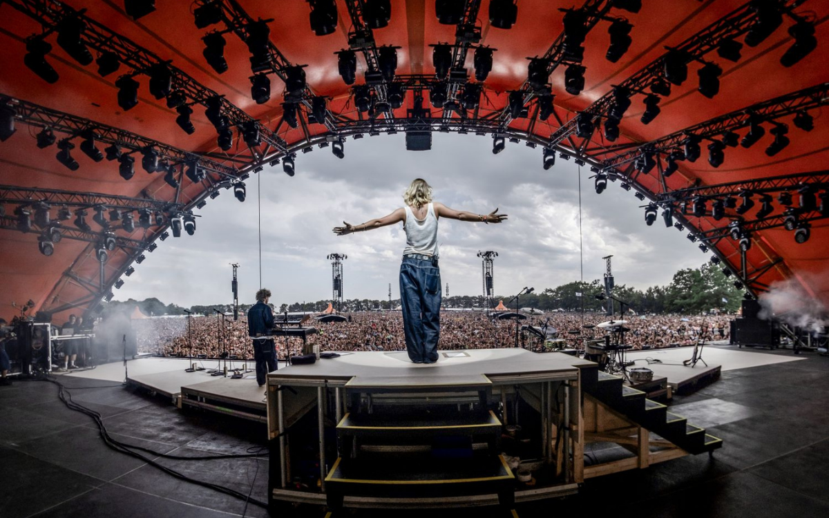 Annika at Roskilde