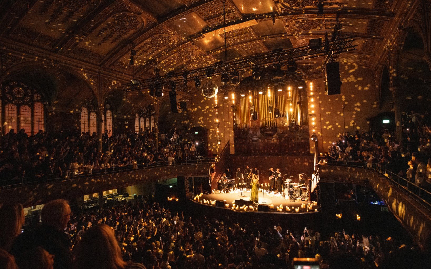 Olivia Dean at Manchester's 2,000-cap Albert Hall