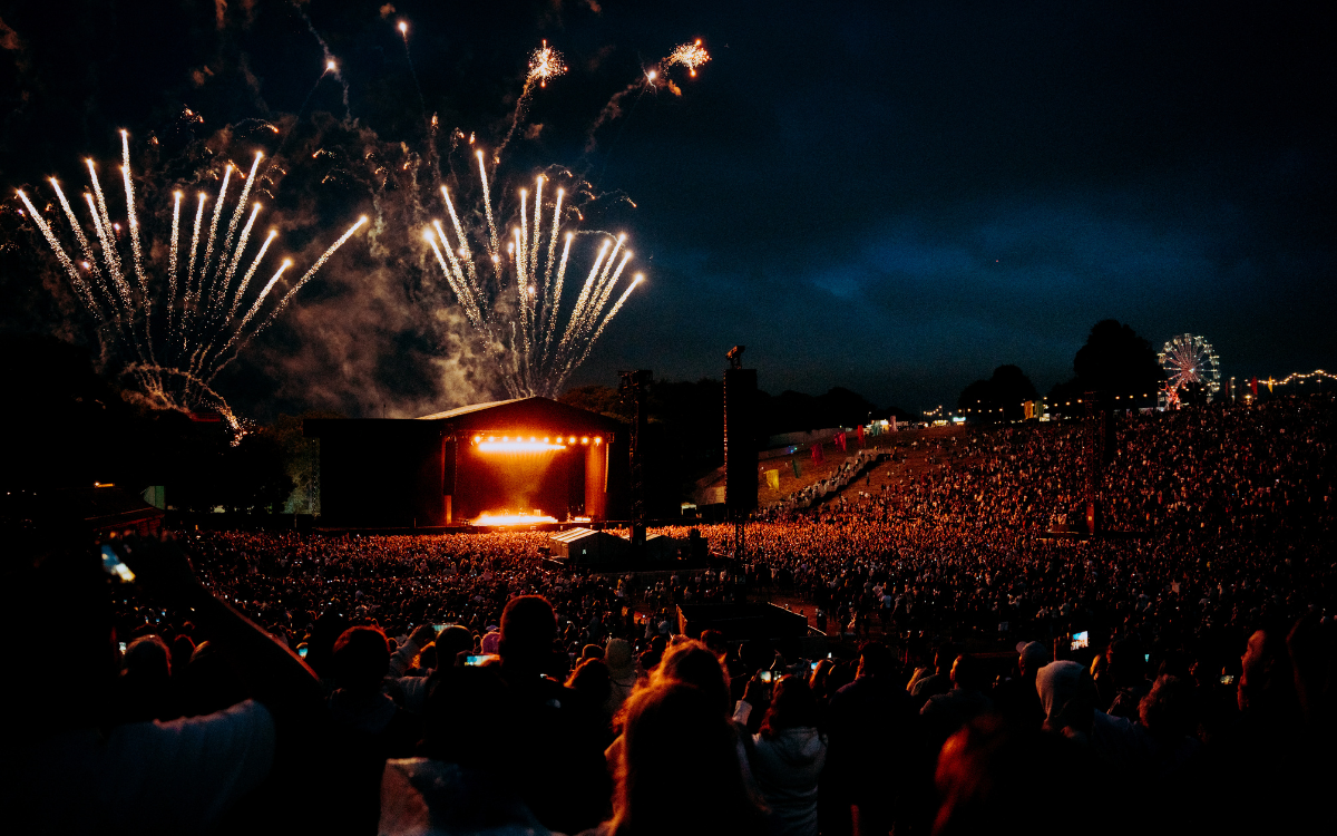 Lewis Capaldi at Roundhay Festival 