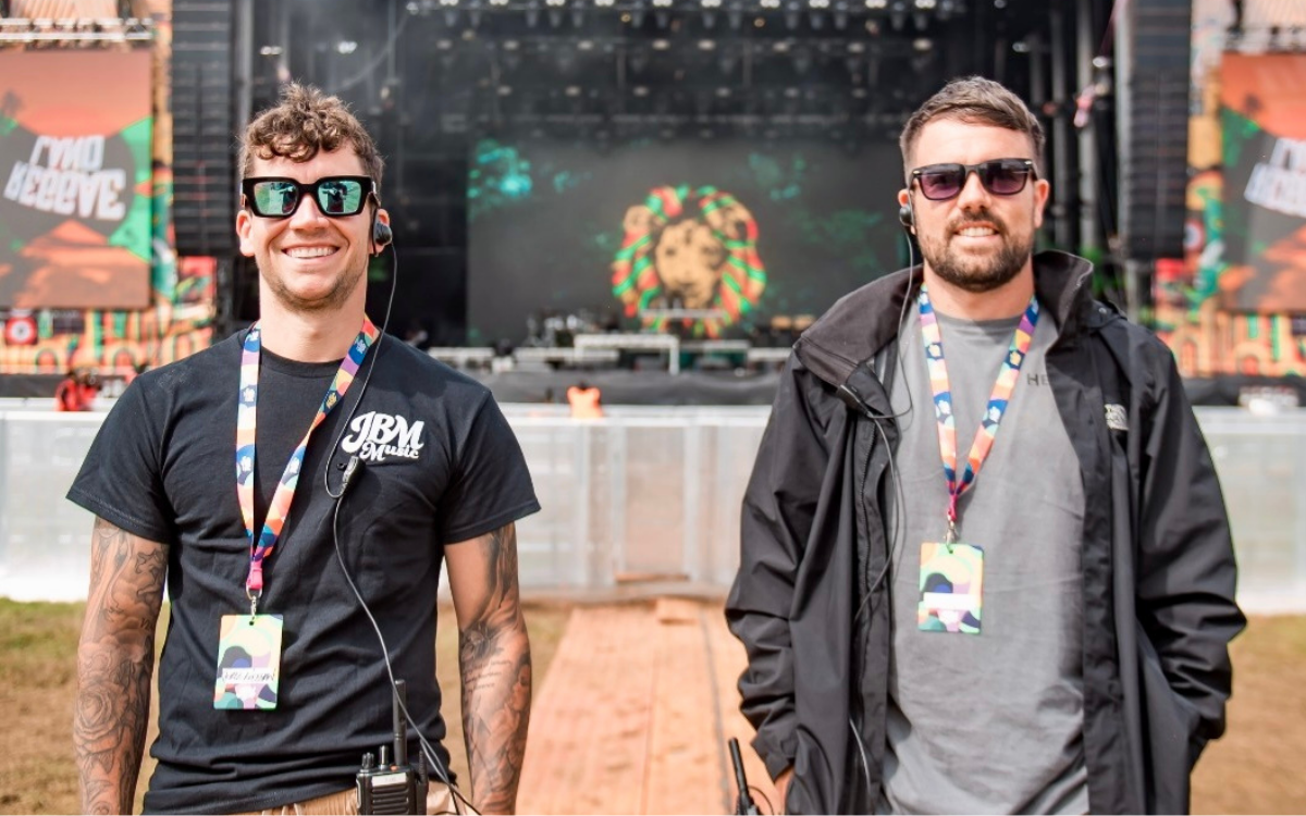 JBM Music's Jorge Meehan and Brian Murphy