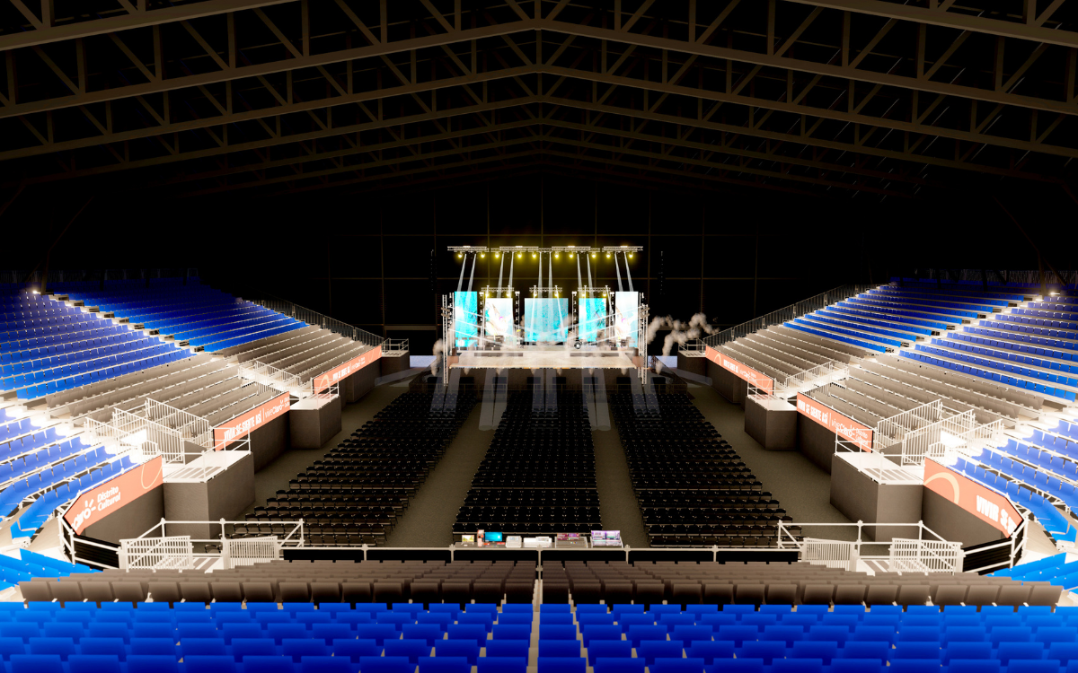 Vive Claro Music Hall rendering