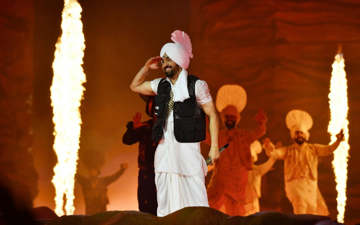 Diljit Dosanjh at Wembley